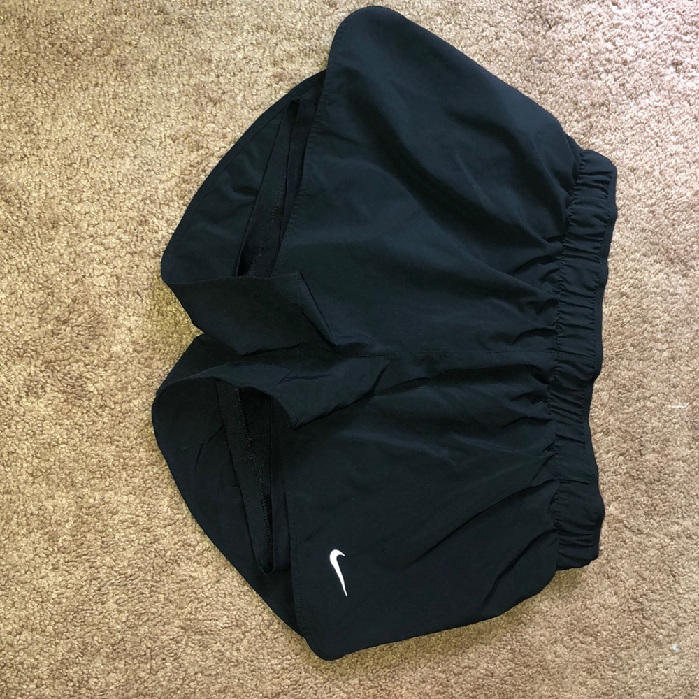 Nike shorts with attached spandex